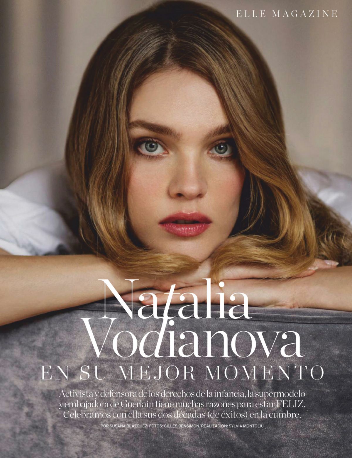 NATALIA VODIANOVA in Elle Magazine, Spain March 2020 – HawtCelebs