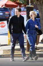 NATALIE DORMER and David Oakes Out for Dinner in Los Angeles 02/08/2020