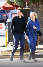 NATALIE DORMER and David Oakes Out for Dinner in Los Angeles 02/08/2020