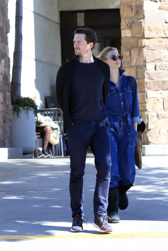 NATALIE DORMER and David Oakes Out for Dinner in Los Angeles 02/08/2020