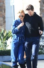 NATALIE DORMER and David Oakes Out in Los Angeles 02/08/2020