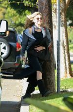 NATALIE DORMER Arrives on the Set of Penny Dreadful: City of Angels in Glendale 02/28/2020