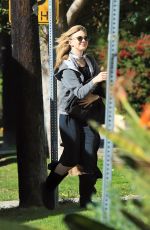 NATALIE DORMER Arrives on the Set of Penny Dreadful: City of Angels in Glendale 02/28/2020