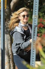 NATALIE DORMER Arrives on the Set of Penny Dreadful: City of Angels in Glendale 02/28/2020