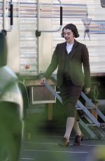 NATALIE DORMER on the Set of Penny Dreadful: City of Angels in Los Angeles 02/20/2020