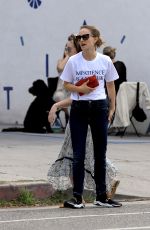 NATALIE PORTMAN Out and About in Los Angeles 02/26/2020