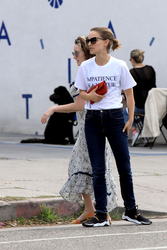 NATALIE PORTMAN Out and About in Los Angeles 02/26/2020