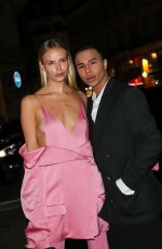 NATASHA POLY Arrives at Harper
