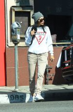 NAYA RIVERA Shopping at Agent Provocateur in Los Angeles 02/14/2020