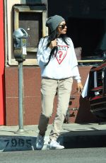 NAYA RIVERA Shopping at Agent Provocateur in Los Angeles 02/14/2020