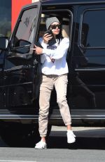 NAYA RIVERA Shopping at Agent Provocateur in Los Angeles 02/14/2020