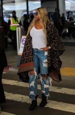 NENE LEAKES at LAX Airport in Los Angeles 02/17/2020