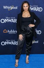 NIA SIOUX at Onward Premiere in Hollywood 02/18/2020