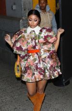 NICKI MINAJ Arrives at Marc Jacobs Fashion Show in New York 02/12/2020