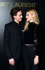 NICOLA PELTZ and Brooklyn Beckham at Saint Laurent Fashion Show in Paris 02/25/2020