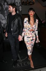NICOLE SCHERZINGER and Thom Evans at Catch LA in West Hollywood 02/15/2020