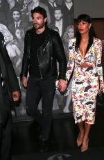 NICOLE SCHERZINGER and Thom Evans at Catch LA in West Hollywood 02/15/2020