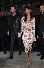 NICOLE SCHERZINGER and Thom Evans at Catch LA in West Hollywood 02/15/2020