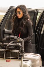 NICOLE SCHERZINGER at Heathrow Airport in London 02/03/2020