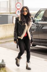 NICOLE SCHERZINGER at Heathrow Airport in London 02/03/2020