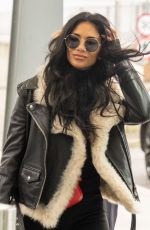 NICOLE SCHERZINGER at Heathrow Airport in London 02/03/2020