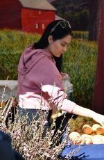 NIKKI and BRIE BELLA at Farmers Market in Los Angeles 02/15/2020