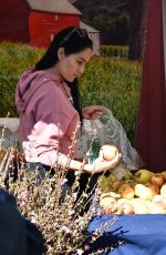 NIKKI and BRIE BELLA at Farmers Market in Los Angeles 02/15/2020