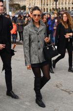 NINA DOBREV Arrives at Dior Fashion Show in Paris 02/25/2020