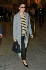 NINA DOBREV Leaves Ritz Hotel in Paris 02/25/2020