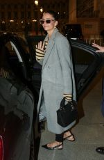 NINA DOBREV Leaves Ritz Hotel in Paris 02/25/2020