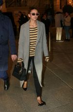 NINA DOBREV Leaves Ritz Hotel in Paris 02/25/2020