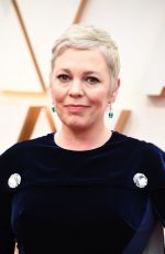 OLIVIA COLMAN at 92nd Annual Academy Awards in Los Angeles 02/09/2020