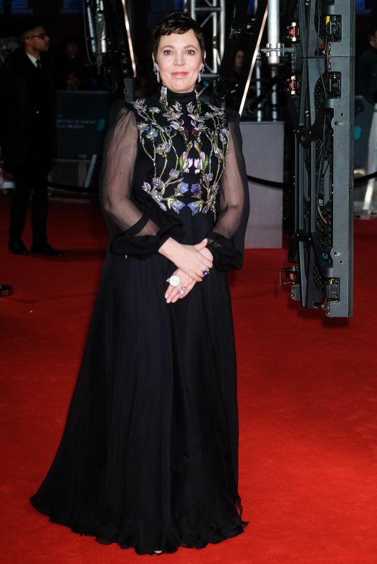OLIVIA COLMAN at EE British Academy Film Awards 2020 in London 02/01/2020