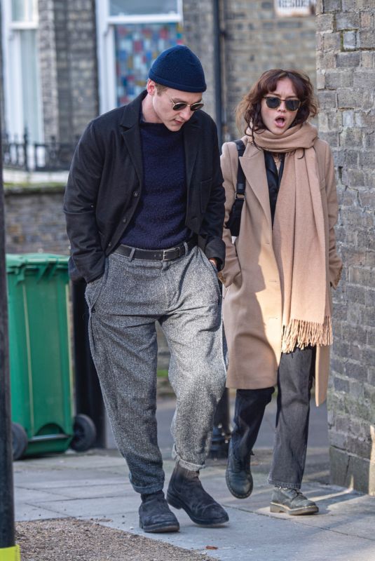 OLIVIA COOKE and Ben Hardy Out in London 02/09/2020