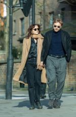 OLIVIA COOKE and Ben Hardy Out in London 02/09/2020