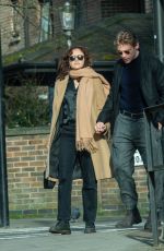 OLIVIA COOKE and Ben Hardy Out in London 02/09/2020