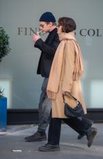 OLIVIA COOKE and Ben Hardy Out in London 02/09/2020