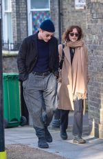 OLIVIA COOKE and Ben Hardy Out in London 02/09/2020