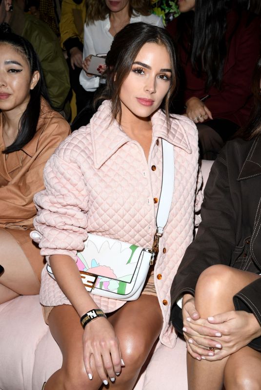 OLIVIA CULPO at Fendi Fashion Show at MFW in Milan 02/20/2020
