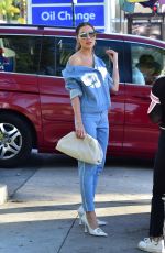 OLIVIA CULPO in Double Denim Out in Los Angeles 02/12/2020