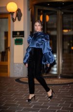 OLIVIA CULPO Night Out in Milan 02/21/2020