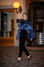 OLIVIA CULPO Night Out in Milan 02/21/2020