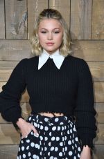 OLIVIA HOLT at Michael Kors Show at New York Fashion Week 02/12/2020