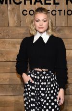 OLIVIA HOLT at Michael Kors Show at New York Fashion Week 02/12/2020