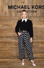 OLIVIA HOLT at Michael Kors Show at New York Fashion Week 02/12/2020