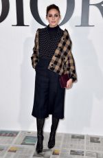 OLIVIA PALERMO at Dior Show at Paris Fashion Week 02/25/2020