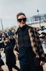 OLIVIA PALERMO at Dior Show at Paris Fashion Week 02/25/2020