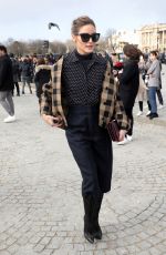 OLIVIA PALERMO at Dior Show at Paris Fashion Week 02/25/2020
