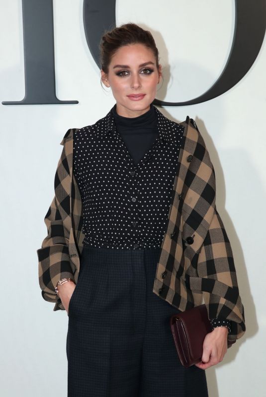OLIVIA PALERMO at Dior Show at Paris Fashion Week 02/25/2020