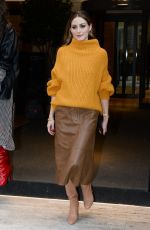 OLIVIA PALERMO Leaves Her Hotel in Milan 02/22/2020